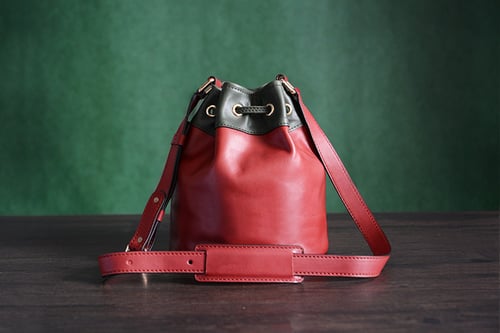 Image of Custom Handmade Genuine Leather Messenger Shoulder Bag Crossbody Bag D038