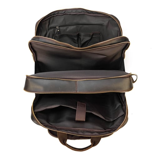 Image of Handmade Full Grain Leather Briefcase, Luggage Bag, Travel Bag, Laptop Briefcase 7289