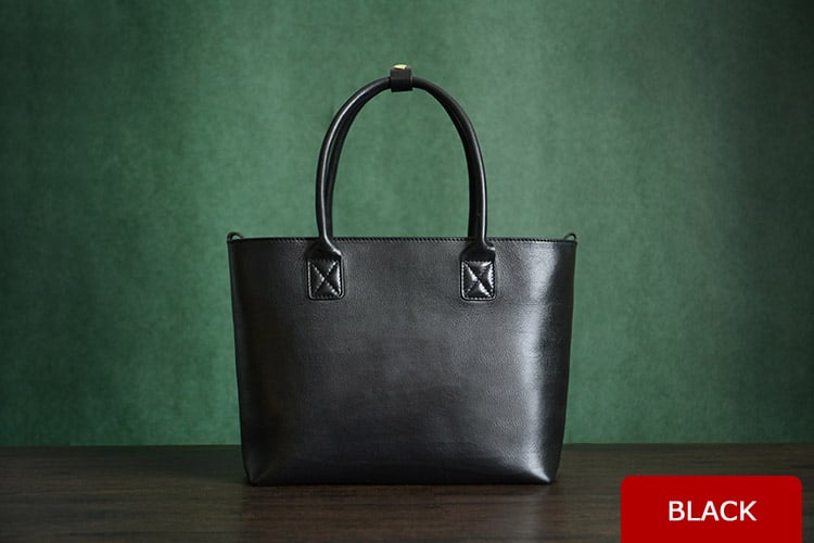 Image of Custom Handmade Italian Vegetable Tanned Leather Tote Bag, Shoulder Bag, Lady Handbag D013